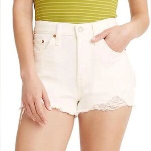 Levi’s 501 Distressed Cut-Off Button Fly Jean Shorts